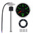 KAOLALI Marine Fuel Gauge Sending Unit 240-33 ohms 6"(150mm for Boat Fuel Sender Stainless Steel and Digital Fuel Water Gauge with Backlight for Universal Vehicle Truck