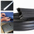 Car Door Rubber Seal Strip Trim with EPDM Three Side Bulbs, Large Bulb Heavy Duty Automotive Weather Stripping for Cars, Trucks, RVs, Boats, Cabinets, and Home Applications (Black, 10ft)