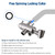 Shower Arm Diverter with Handshower Mount, G1/2 Brass Shower Diverter Valve Bathroom Universal Shower System Replacement for Handheld Shower and Fixed Shower Head, Brushed Nickel