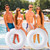 Gemscream 3 Pcs Jumbo Inflatable Pool Float 47.24 Inches Swimming Ring Pool Floats White Inflatable Float Tube for Adult Summer Vacation Beach River Bachelorette Wedding Party Supplies (White)