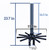 Duodyeo S210T Lateral Assembly Replacement for Hayward S210T 210S Pro Series Pool Sand Filter SX210DA Laterals Parts