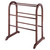 Winsome 94326 Wood Quilt Rack With 6 Rungs, Antique Walnut