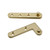 T Tulead Door Pivot Hinges, Including 2pcs L-Shaped and 2pcs Straight