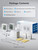GoveeLife WiFi Refrigerator Thermometer 2-Pack with Gateway & LCD Display