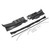 HECASA Front Windshield Wiper Cowl Panel Cover Compatible with 2002-2008 Dodge Ram 1500/2003-2009 2500/2003-2010 3500 Replacement for 55056006AG Window Wiper Cowl Panel Cover Vent Grille Plastic Black