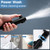 5+1 Mode High Pressure Replacement Black RV Shower Head with Hose