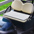 YOKYHOM Cooling Ice Silk Golf Cart Seat Covers, Summer Cool Touch Seat Towel with Adjustable Tie Ropes, Non-Slip Bottom, Fits Yamaha, EZGO, Club Car, 39"x22", Light Gray
