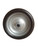 Marathon 9x3.50-4" Flat Free Lawnmower Tire on Wheel, 4" Centered Hub, 3/4" Bushings
