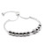 Obirdie Golf Stroke Counter Bracelet – 925 Sterling Silver Adjustable Bangle for Ladies | One-Hand Operation | Stylish Golf Gift for Her | Waterproof Golf Jewelry | Elegant Golf Accessories for Women