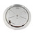 glrovazas Stainless Steel Air Outlet Vents Round Manual Opening and Closing Wall Air Soffit Vents Flat Ducting Air Ventilation Outlet Hood 1 Pcs for House, Flat, Garage