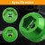 LIFSHP 24mm / 36mm Oil Filter Socket, Fuel Filter Cap Remover for 2003-2010 6.0L / 6.4L Ford Powerstroke Diesel-Green
