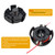 jarmunny String Trimmer Head SRM-225 for E-c-h-o Speed Feed 400 SRM-230 SRM225 SRM-210 SRM2100 Echo Weed Eater Head Fit Most E-c-h-o SRM Straight Axle Trimmer (1 Pack)