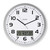 Hama Clock, Silver, Large
