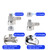 Feed Water Adapter Water Line Splitter,Brass Water Supply Valve,Faucet Valves,Feed Water Adapter for Refrigerators, Ice maker, Reverse Osmosis,RO Water Filter Systems