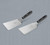 DUE BUOI SET Super Duty Wide Spatula & Flexible Wide Spatula - blade dimension 4" x 6.1/3" - Good for Burger Kitchen bbq grill griddle pastry. Non-stick Durable. ICQ Approved.