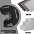 Vearter Diamond Oscillating Saw Blades 4PCS, 3-1/2'' Universal Multitool Blades for Grit Grout Removal, Quick Release Multi Tool Kit for Tile, Air Brick, Cement, Concrete, Masonry