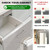 Cabinet Protectors for Kitchen Cabinets, Cabinet Door Protector Trash Drawer Protector Edge Guard, Plastic Slip on Protectors for Cabinets– 3/4" Thick, 18" Length