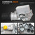XUNUOPARTS 2.5L Aluminum Oil Cooler Filter Assembly Compatible with 2010-2014 Volkswagen Golf 2012-2014 Volkswagen Passat Replace# 07K115397D 07K115397A 07K115397B