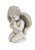 Solid Rock Stoneworks Medium Praying Angel Concrete Garden Statue- 13in Tall
