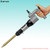 WEDO Air Hammer Pneumatic Chisel Bit,Non-Sparking Air Chisel,Tapered Head,Length 125mm,0.394 inch(10mm) Shank,Aluminum Bronze, DIN Standard, BAM & FM Certificate