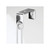 iDesign Steel Over-The-Door Towel Rack, Chrome
