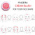 PHOERA Makeup Face Cheek Blush Cream Matte Blusher Super blend-able Sweat-Resistant Pressed Foundation Non_Greasy Palette (107 GRAPE)