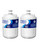 AQUA CREST UKF7003 Refrigerator Water Filter, 2 Pack