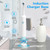 Hafiuege Electric Toothbrush Charger Compatible with Oral B,Braun Type 3757 Chargers US Plug Compatible with Oral B Pro 2500N,Pro 600, Kids/Genius/Smart Series Charging Base Waterproof Portable Plug
