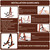 Neboic Ukulele Stand, Wood Violin Stand with bow holder, Wooden Stand for Mini Small Guitars, Banjo and Mandolin (Cherry)
