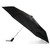 totes Automatic Open Close Water-Resistant Travel Folding Umbrella, (Black)