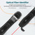 Henkion Fiber Optic Identifier Handheld Optical Tester 800Nm to 1700Nm Optical Fibers Inspection Tester Real-time Optical Fiber Identifier with Built-in VFL Fault Locator with LED Screen