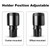 WishDirect Golf Cart Cup Holder Adapter, Universal Expandable Golf Cart Heater Holder Compatible with 16 Oz/1 Lb Propane Tank and Most Golf Carts