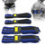 WINKAURA 4Pack PRO Blood Flow Restriction Bands for Arms & Legs - Occlusion Training Bands, Gain Muscle Without Heavy Weight Lifting, Strong Elastic Strap & Quick-Release