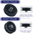 FULAIGE 2Pcs 532194326 with 532194327 Idler Pulley for Husqvarna 48 YTH2348