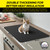 FLASLD Fireproof Electric Stove Top Cover, Heavy Duty Double 29.5×21 Inches Pad for Glass Top Stove, Heat Resistant GlassTop Stove Mat, Kitchen Flat Cooktop Protector for Cat