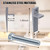 12 Pack Sink Clips for Countertop Sinks, J Channel Mounting Kit