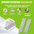 4-Pack Mini Split Air Filter Replacement Compatible with Carrier and Bryant Ductless Systems, Activated Carbon AC Filter Replaces 12100206000056, Grey Air Conditioner Replacement Filters