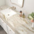 FunStick 36"x200" Thick Gold Beige Marble Contact Paper Peel and Stick Countertops for Kitchen Cabinet Wallpaper Waterproof Removable Marble Wall Paper Vinyl Wrap for Bathroom Counter Tops Table Desk
