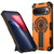 DAWEIXEAU Magnetic Case for Pixel 10,Built-in Metal Stand [Compatible with Mag-Safe] Shockproof Protective Cover Case for Google Pixel 9/9 Pro/10/10 Pro Orange