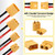 Mardatt 104 Pcs XT60 / XT90 /EC3 / EC5/T-Plug Deans/3.5mm Banana Plug Male Female Adapter Connectors with Heat Shrink Tube and Silicone Wire for RC Battery Charger ESC Motor Accessories