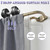 Lwiiom Anqiue Bronze Double Curtain Rods For Windows 72-144 Inch,Heavy Duty Double Curtain Rod with Aluminum Finial and Bracket,Adjustable Double Window Rods For Blackout Or Room Darkening Panel