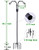 STAUKOK Double Shepherds Hooks for Outdoor, 2 Pack 92 Inch Bird Feeder Pole with 5 Prongs Base, Heavy Duty Garden Hook for Hanging Plant, Lantern, Hummingbird Feeder STAUKOK Double Shepherds Hooks for Outdoor, 2 Pack 92 Inch Bird Feeder Pole with 5 Prongs Base, Heavy Duty Garden Hook for Hanging Plant, Lantern, Hummingbird Feeder