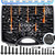 Bemaka 400Pcs Metric Flange Bolt Assortment, Nuts and Bolts Assortment Kit, 10.9 Grade M6x1.0, M8x1.25, M10x1.5 Metric Bolt, Black Hex Bolts and Nuts Washers Kit (12mm to 45mm)