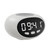 Kihajo Talking Alarm Clock - Extra Loud Time and Date - Talking Clock for Kids, Elderly, Dementia, Hearing or Visually Impaired Seniors - Easy to Use Speaking Clock（White）