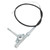 DMLENGOIN Compactor Throttle Cable Assembly 56035-046 Garden Manipulator Control Switch Pull