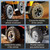 RALBDX Front/Rear Wheel Hub & Studs & Brake Rotor Compatible with Can Am