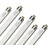 Accway 6pack F21T5/830 21Watt 34 inch Fluorescent Light Bulb, T5 3000K Soft White Linear Tube, F21T5/21W/830 Warm White Replacement for Under Counter Fixture