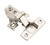 2 Pack Silverline Quiet Soft Close Cabinet Door Hinges, Face Frame 3/4 Inch Overlay, with Built-in Dampers, Strong Heavy Duty Steel for Kitchen Bathroom