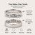 GlameVibe This Too Shall Pass BUT FCKING HELL Motivational Ring For Women, Stainless Steel Engraved Inspirational Mantra With Hidden Message Rings Comfort Fit Encouragement Jewelry Gift (Silver 9)