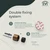EVI Door Stoppers | Brass Door Handle Stopper - Adhesive and Screw Installation - Protector Rubber - 1.1x1.1In Aged Leather Finish Doorstop